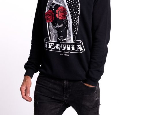 sudadera-unisex-tequila-negra
