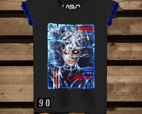 camiseta-de-mujer-cat-negra